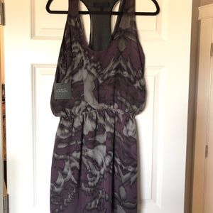 NWT Robert Rodriguez Silk Lace Trim Dress Size 10